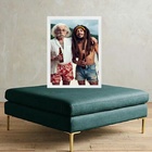 Quadro Einstein Com Bob Marley 33x24cm Moldura Branca