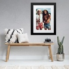 Quadro Einstein E Bob Marley- 60x48cm Moldura Branca