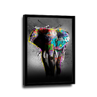 Quadro Elefante Grafite -- Br Artes