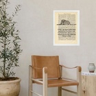 Quadro Elefante Pequeno Príncipe 24x18cm Moldura:madeira Bran