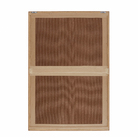 Quadro Elefantes Marrom com Vidro 60x90cm Tropical