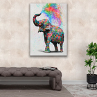 Quadro Elephant Colors -- Br Artes