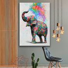 Quadro Elephant Colors -- Br Artes Grande 118x78