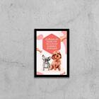 Quadro Eles Não Falam, Mas Seus Olhos Dizem 33x24cm - Com Vid