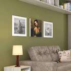 Quadro Elizabeth Taylor Uniart Colorido 45x45cm