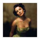 Quadro Elizabeth Taylor Uniart Colorido 45x45cm