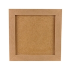 Quadro Em Mdf Quadrado Para Decoupagem Cru 16x16cm - Decorss