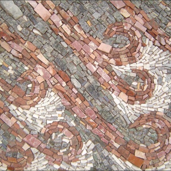 Quadro Em Mosaico Água Forte 55x75cm