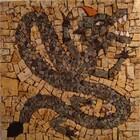 Quadro Em Mosaico Dragão Ii 50x50cm