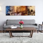 Quadro Em Tela Impressa Ponte Brooklyn Nova York Decore Pronto
