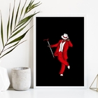 Quadro Entidade Umbanda Zé Pelintra 33x24cm - Com Vidro Moldu