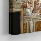 Quadro Escola De Atenas Rafael Sanzio Canvas 60x60cm