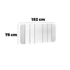 Quadro Espelho Serena 152cm Com Bordas Arredondadas New Ceval