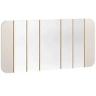 Quadro Espelho Serena 152cm Com Bordas Arredondadas New Ceval