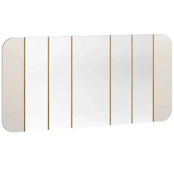 Quadro Espelho Serena 152cm Com Bordas Arredondadas New Ceval