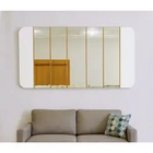 Quadro Espelho Serena 152cm Com Bordas Arredondadas New Ceval