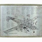 Quadro Estrutura Aviao Mr Mk3 Oldway 60x80x3cm