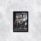 Quadro Exit K-pop 45x34cm - Com Vidro Moldura:madeira Branca