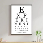 Quadro Experimente Ver O Mundo Diferente 45x34cm - Com Vidro