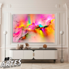 Quadro Explosão Pink -- Br Artes