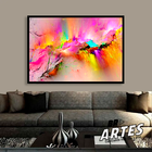 Quadro Explosão Pink -- Br Artes