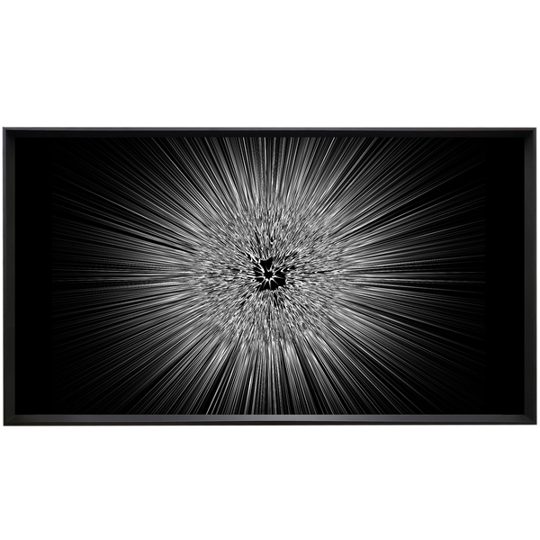 Quadro Explosion I Preto 150x80cm
