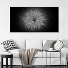 Quadro Explosion I Preto 150x80cm