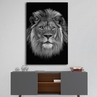 Quadro Face De Leão - 1 Tela