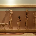 Quadro Família de Retirantes  80 X 45 Cm Mod. 1 - Ivo de Sert