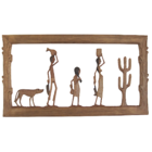 Quadro Família de Retirantes  80 X 45 Cm Mod. 1 - Ivo de Sert