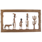 Quadro Família de Retirantes  80 X 45 Cm Mod. 1 - Ivo de Sert