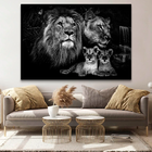 Quadro Família Unida -- Br Artes Pequeno 60x40