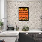 Quadro Feito Girassol 24x18cm Moldura:madeira Preta