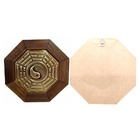 Quadro Feng Shui Baguá Céu Posterior Yin Yang 18cm