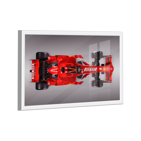 Quadro Ferrari Carros de Luxo A4 c/ Moldura e Acetato