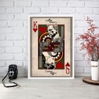 Quadro Filme 007 - Cassino Royale 24x18cm - Com Vidro Moldura