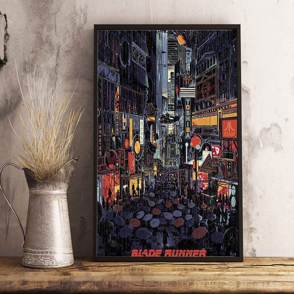 Quadro Filme Blade Runner Tamanho A4 Poster