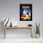 Quadro Filme De Volta Para O Futuro 45x34cm - Com Vidro Moldu