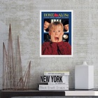 Quadro Filme Esqueceram De Mim 33x24cm - Com Vidro Moldura:ma