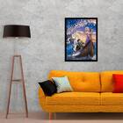 Quadro Filme Rapunzel 33x24cm - Com Vidro Moldura:madeira Bra