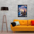 Quadro Filme Rapunzel 33x24cm - Com Vidro Moldura:madeira Pre