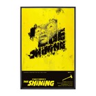 Quadro Filmes Amarelo com Vidro 50x70cm Arte Própria