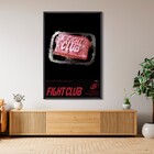 Quadro Filmes Preto com Vidro 50x70cm Arte Própria