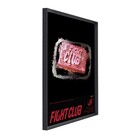 Quadro Filmes Preto com Vidro 50x70cm Arte Própria