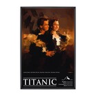 Quadro Filmes Preto com Vidro 50x70cm Arte Própria