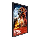 Quadro Filmes Preto com Vidro 50x70cm Arte Própria