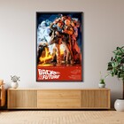 Quadro Filmes Preto com Vidro 50x70cm Arte Própria