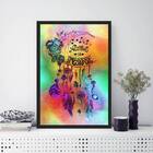 Quadro Filtro Sonhos Nothing Is Impossible 45x34cm Moldura:ma