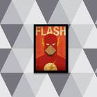 Quadro Flash Vintage 45x34cm - Com Vidro Moldura:madeira Bran