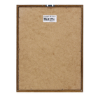 Quadro Floating Hamsa Marrom com Vidro 40x30cm Kapos